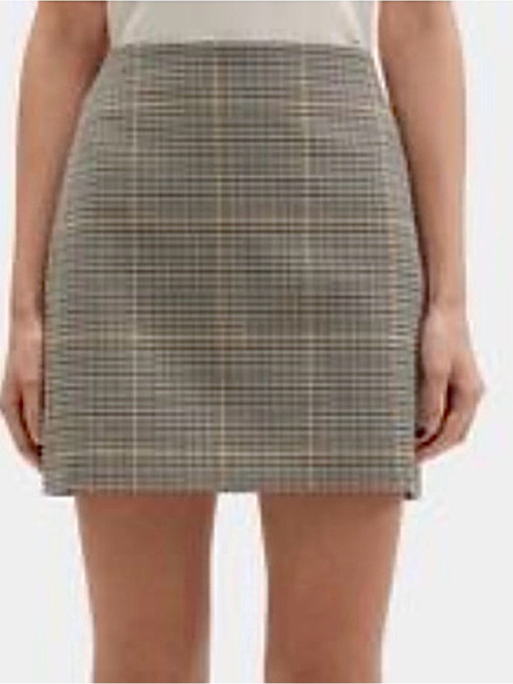 Theory Kerash Ivory Multi Dale Portland skirt
